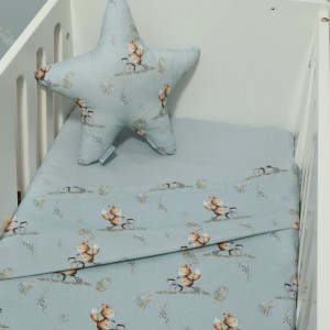 Σετ 2 Σεντόνια Λίκνου 80x110cm 100% Βαμβάκι Des. 429 Oliver Baby | 46-6704/429