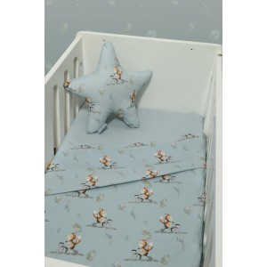 Σετ 2 Σεντόνια Λίκνου 80x110cm 100% Βαμβάκι Des. 429 Oliver Baby | 46-6704/429