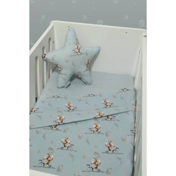 Σεντόνια Λίκνου Σετ 2τ -75x110-100% Βαμβάκι Des.429 Oliver Baby | 46-6704/429