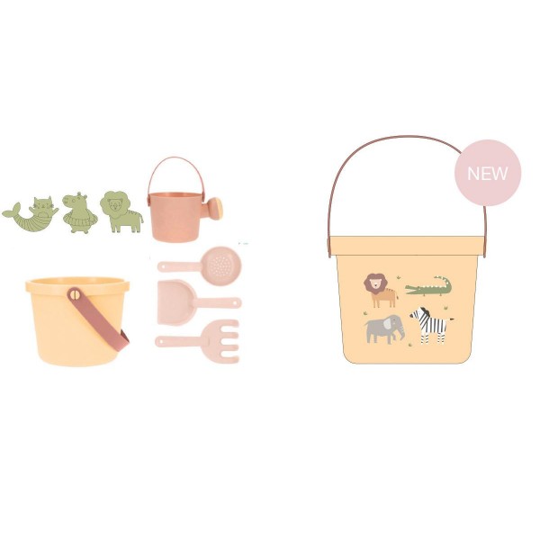 Σετ Παιχνιδιών Παραλίας Wild Animals - Monnëka | 61-93591