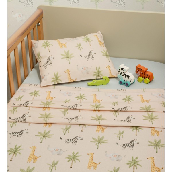 Σεντόνια Κούνιας Σετ 3τ -110x170 με λάστιχο Des.425 Oliver Baby | 46-6706/425