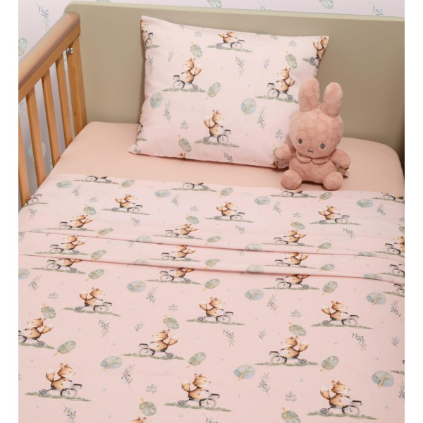 Σεντόνια Κούνιας Σετ 3τ -110x170 με λάστιχο Des.426 Oliver Baby | 46-6706/426