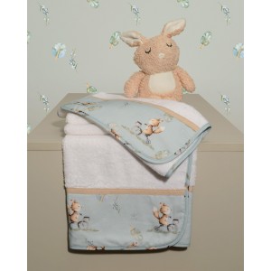 Σετ πετσέτες 2 τεμ 100% βαμβάκι 450 γρμ/τμ 30x50 & 70x120 Des.429 Oliver Baby | 46-6760/429