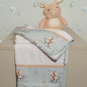 Σετ πετσέτες 2 τεμ 100% βαμβάκι 450 γρμ/τμ 30x50 & 70x120 Des.429 Oliver Baby | 46-6760/429