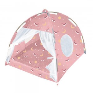 Σκηνή Παραλίας με Τούλι Pink Whale - Monnëka | 61-93594