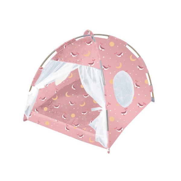 Σκηνή Παραλίας με Τούλι Whale Pink - Monnëka | 61-93594