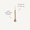 Κλιπ για Πιπίπλες Σιλικόνης Luna Faux Wood - Mushie | 66-100069