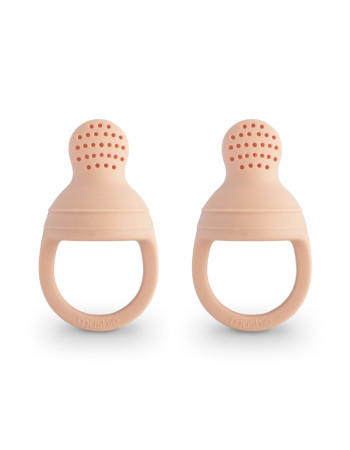 Σετ 2 Τροφοδότες Φαγητού Σιλικόνης Blush - Mushie | 66-101049
