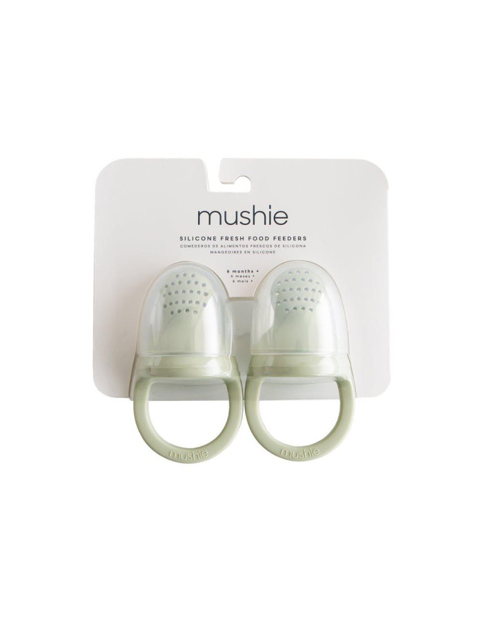Σετ 2 Τροφοδότες Φαγητού Σιλικόνης Sage - Mushie | 66-101050