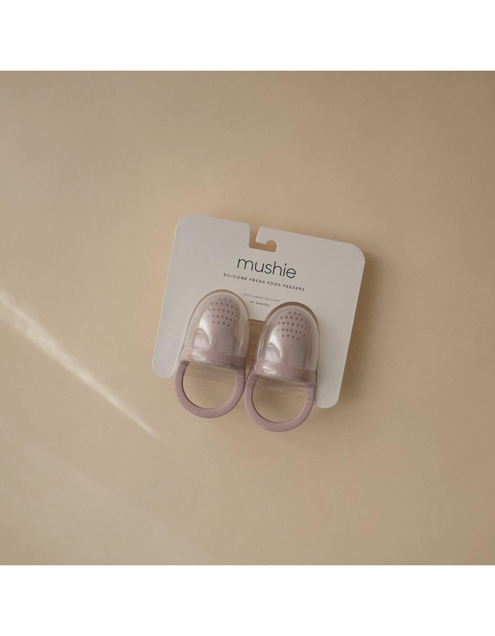 Σετ 2 Τροφοδότες Φαγητού Σιλικόνης Soft Lilac - Mushie | 66-101051