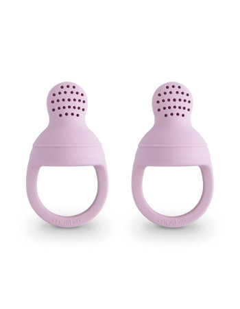 Σετ 2 Τροφοδότες Φαγητού Σιλικόνης Soft Lilac - Mushie | 66-101051