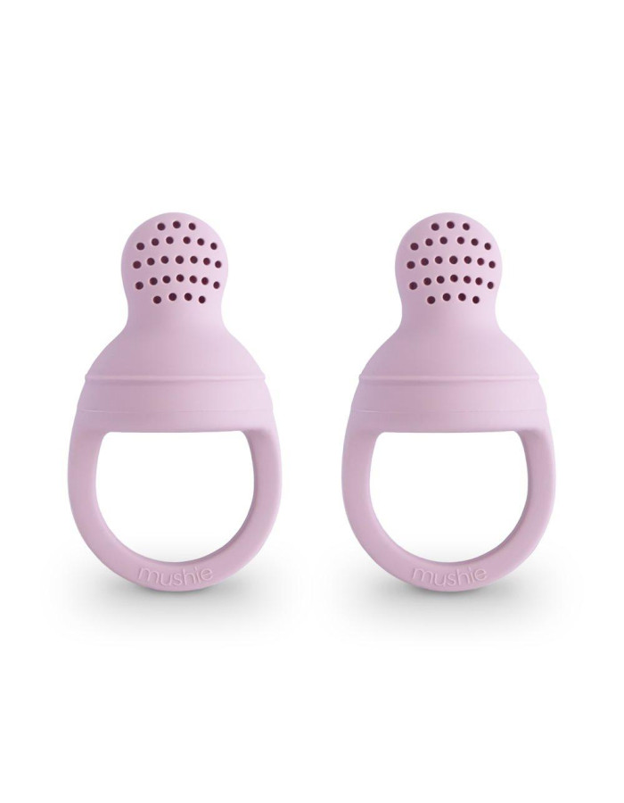 Σετ 2 Τροφοδότες Φαγητού Σιλικόνης Soft Lilac - Mushie | 66-101051