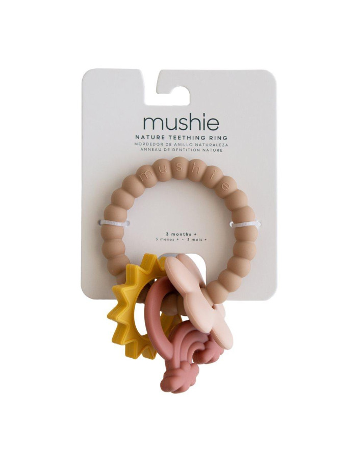 Κρίκος με Μασητικά Παιχνιδάκια Nature - Mushie | 66-101321 Κρίκος με Μασητικά Παιχνιδάκια Nature - Mushie | 66-101321