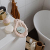 Σετ 2 Βρεφικές Βούρτσες Μπάνιου Σιλικόνης Natural/Cambridge Blue - Mushie | 66-101526