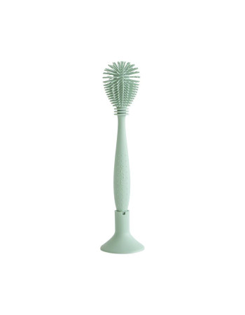 Βούρτσα Σιλικόνης για Μπουκάλια Cambridge Blue  - Mushie | 66-101732