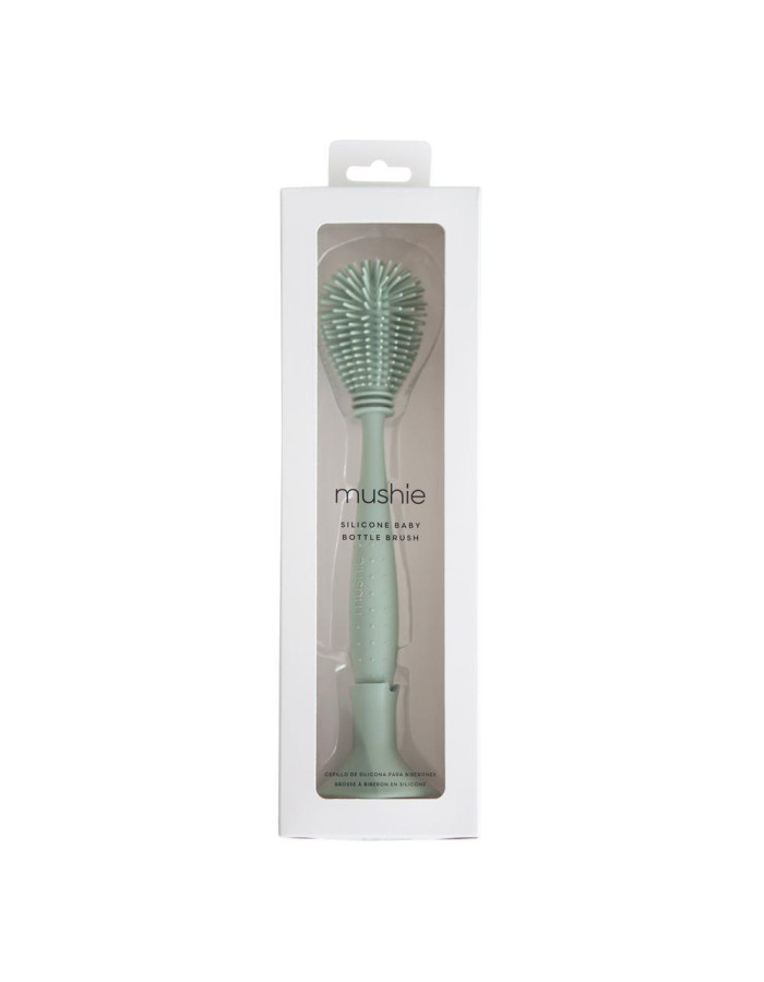 Βούρτσα Σιλικόνης για Μπουκάλια Cambridge Blue  - Mushie | 66-101732