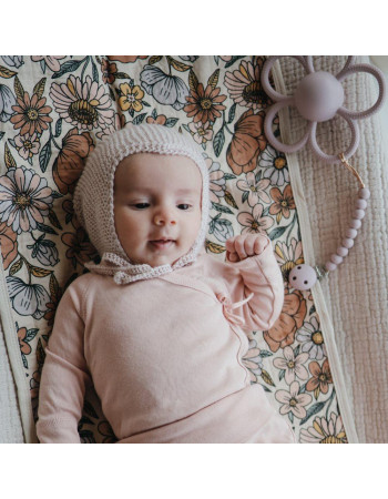 Κλιπ για Πιπίπλες Σιλικόνης Hera Soft Lilac - Mushie | 66-102034