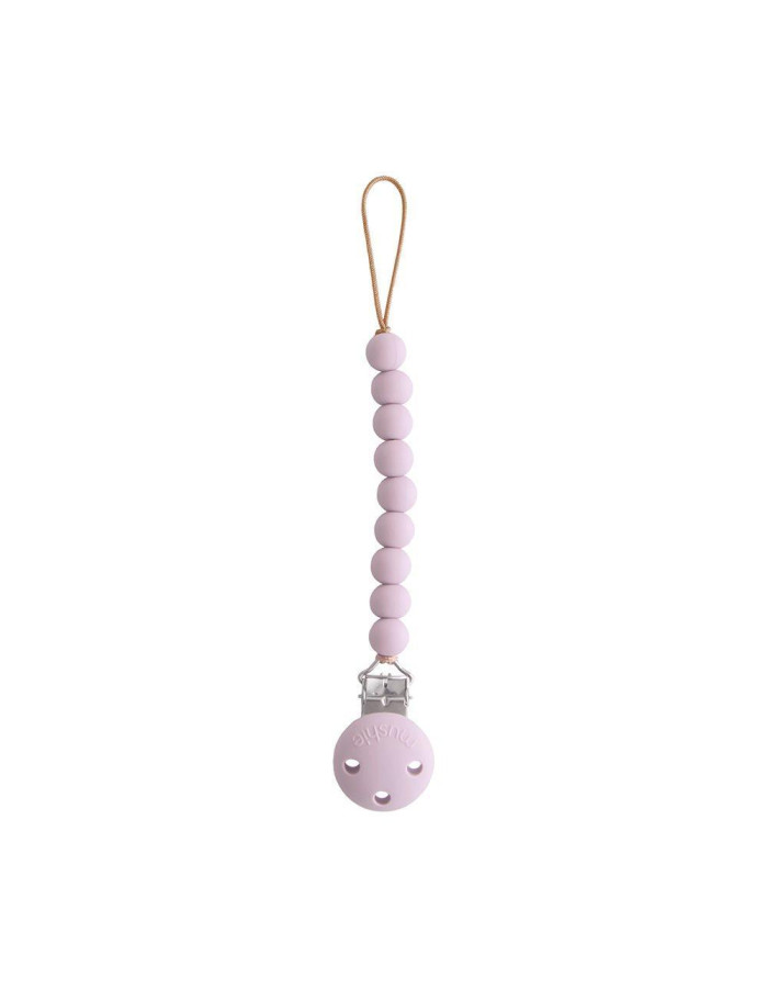 Κλιπ για Πιπίπλες Σιλικόνης Hera Soft Lilac - Mushie | 66-102034