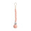 Κλιπ για Πιπίπλες Σιλικόνης Hera Powder Pink - Mushie | 66-102036