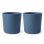 Σετ 2 Ποτηράκια PP Twilight Blue  - Mushie | 66-102120