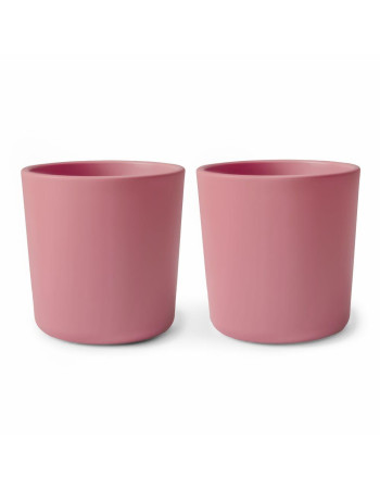Σετ 2 Ποτηράκια PP Dusty Rose  - Mushie | 66-102144