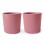 Σετ 2 Ποτηράκια PP Dusty Rose  - Mushie | 66-102144