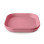 Σετ 2 Τετράγωνα Πιάτα PP Dusty Rose   - Mushie | 66-102153