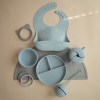 Θήκη για Πιπίλες Σιλικόνης Powder Blue - Mushie | 66-2255228