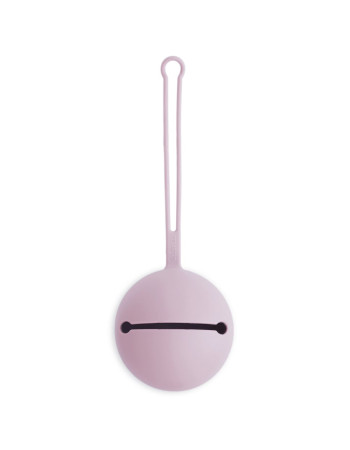Θήκη για Πιπίλες Σιλικόνης Soft Lilac - Mushie | 66-2255442