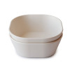 Σετ 2 Τετράγωνα Μπωλ PP Ivory - Mushie | 66-2314094