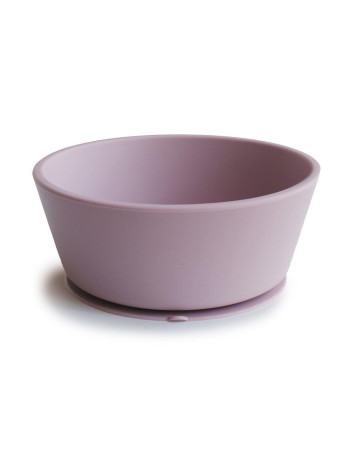 Μπωλ Σιλικόνης με Αντιολισθητική Βάση Soft Lilac - Mushie | 66-2330442