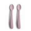 Σετ 2 Μακριά Κουταλάκια Σιλικόνης Soft Lilac - Mushie | 66-2360442