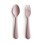Σετ Κουτάλι και Πηρούνι PP Blush - Mushie | 66-2380019