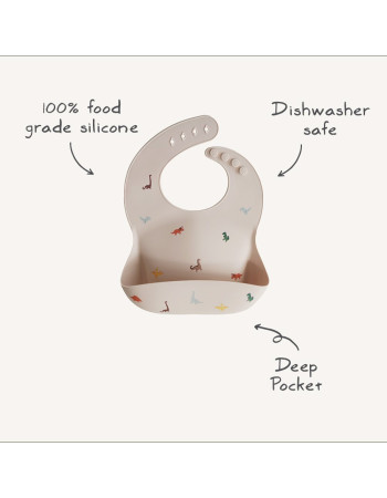 Σαλιάρα Σιλικόνης Cherries - Mushie | 66-2500033