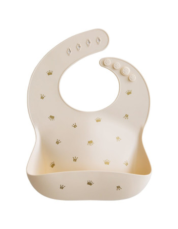 Σαλιάρα Σιλικόνης Crowns - Mushie | 66-2500550
