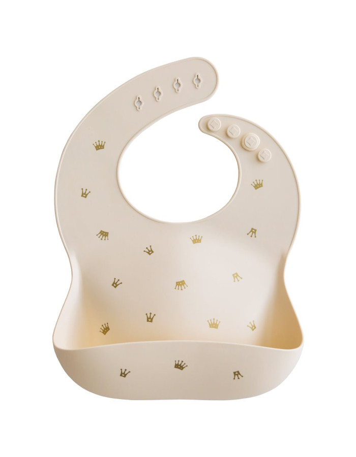 Σαλιάρα Σιλικόνης Crowns - Mushie | 66-2500550