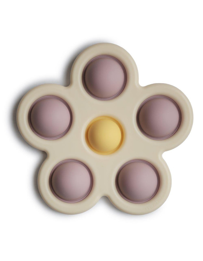 Παιχνίδι Press Toy Λουλούδι Λιλά - Mushie | 66-2830476