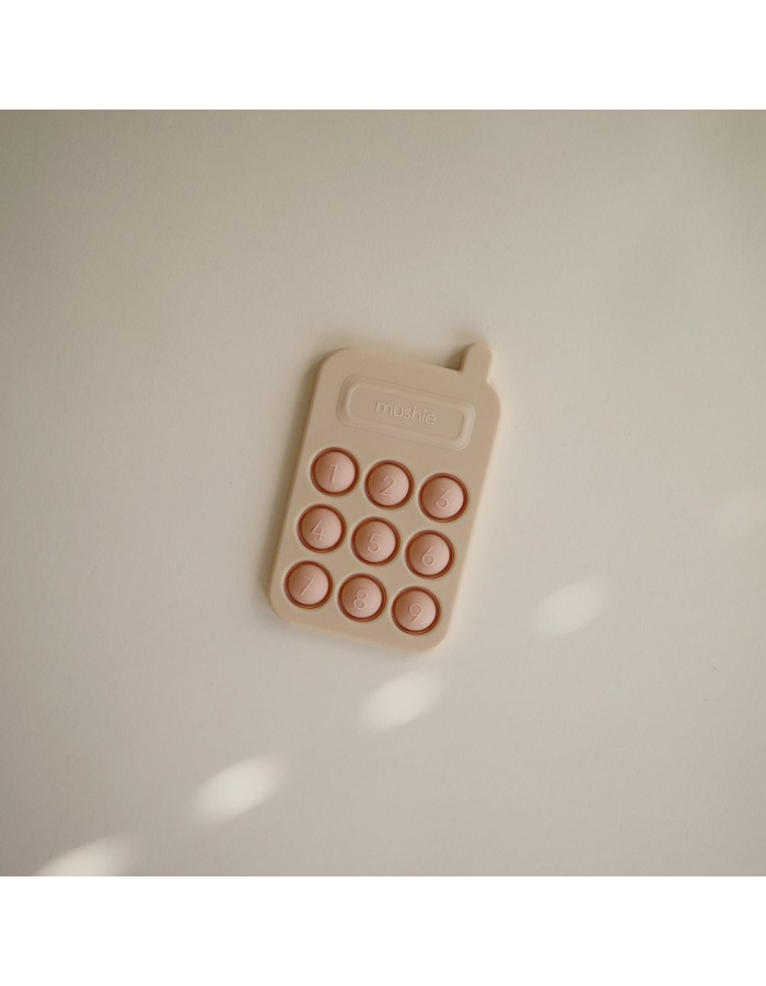 Παιχνίδι Press Toy Τηλεφωνάκι Ροζ - Mushie | 66-2860019