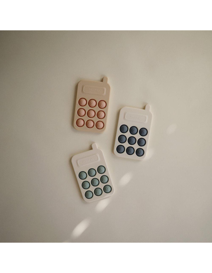 Παιχνίδι Press Toy Τηλεφωνάκι Μπλε - Mushie | 66-2860203