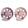 Σετ 2 Πιπίλες Latex FRIGG Fairytale Twilight Mauve/Primrose 0-6 Μηνών | 67-100163