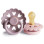 Σετ 2 Πιπίλες Latex FRIGG Fairytale Twilight Mauve/Primrose 0-6 Μηνών | 67-100163