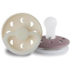 Σετ 2 Πιπίλες Σιλικόνης Νυκτός FRIGG Moon Phase Cream/Twilight Mauve 0-6 Μηνών | 67-100191