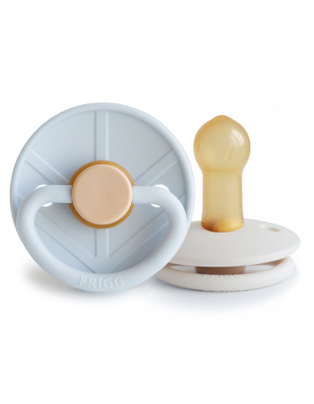 Σετ 2 Πιπίλες Latex FRIGG Little Viking Powder Blue/Cream 6-18 Μηνών | 67-101548