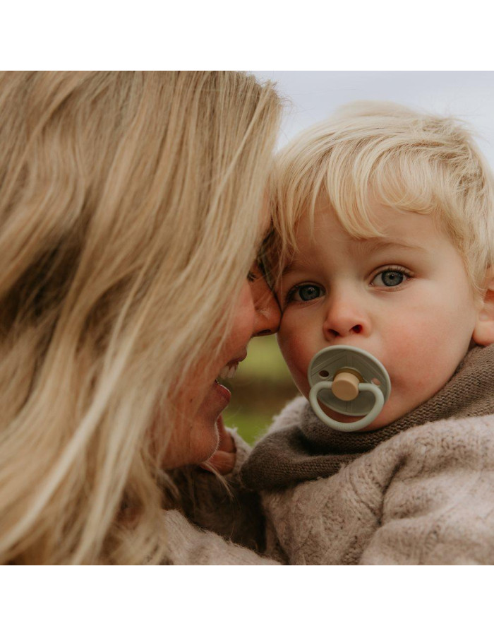 Σετ 2 Πιπίλες Σιλικόνης FRIGG Little Viking Sage/Cream 0-6 Μηνών | 67-101554 Σετ 2 Πιπίλες Σιλικόνης FRIGG Little Viking Sage/Cream 0-6 Μηνών | 67-101554
