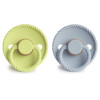 Σετ 2 Πιπίλες Latex FRIGG Rope Green Tea/Powder Blue 6-18 Μηνών | 67-101602