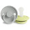 Σετ 2 Πιπίλες Σιλικόνης FRIGG Rope Silver Gray/Green Tea 6-18 Μηνών | 67-101624