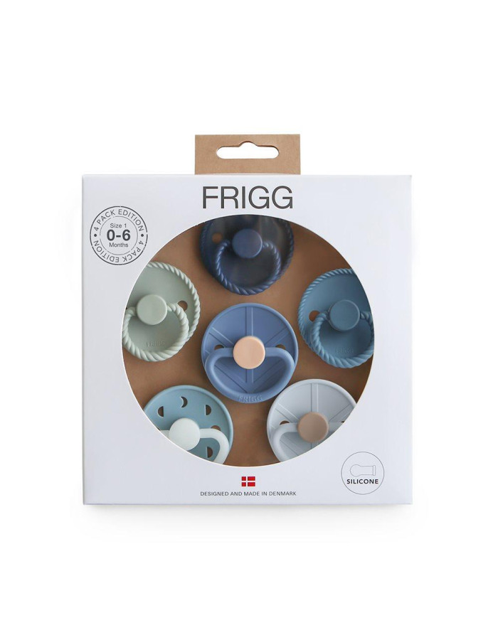 Σετ 6 Πιπίλες Σιλικόνης FRIGG - Endless Sea 0-6 Μηνών | 67-101871 Σετ 6 Πιπίλες Σιλικόνης FRIGG - Endless Sea 0-6 Μηνών | 67-101871