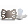 Σετ 2 Ανατομικές Πιπίλες Σιλικόνης FRIGG Lucky Portobello/Cream 6-18 Μηνών | 67-101961