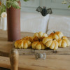 Σετ 2 Ανατομικές Πιπίλες Σιλικόνης FRIGG Lucky Portobello/Cream 6-18 Μηνών | 67-101961