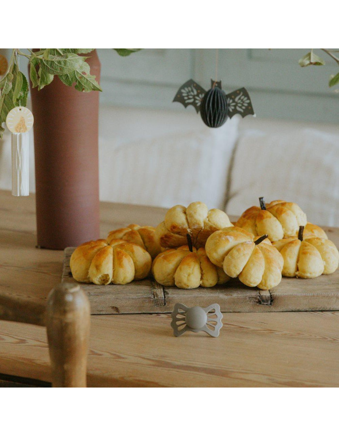 Σετ 2 Ανατομικές Πιπίλες Σιλικόνης FRIGG Lucky Portobello/Cream 6-18 Μηνών | 67-101961